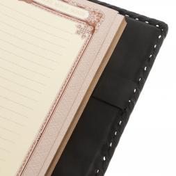 Ежедневник "Герб России" А5 обложка из черной кожи Златоуст