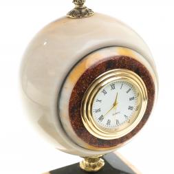 Письменный мини-набор "Святой Георгий" камень мрамор