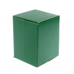 Шкатулка круглая "Олень" из розового мрамора и змеевика 10х10х11,5 см