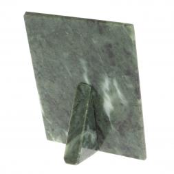 Икона настольная "Николай Чудотворец" камень змеевик 9х7,2х3 см