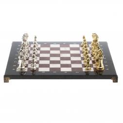 Шахматы турнирные "Стаунтон" доска 40х40 см мрамор лемезит