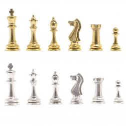 Шахматы турнирные "Стаунтон" доска 40х40 см мрамор лемезит