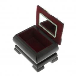 Шкатулка с расписной крышкой "Лето" 10х8х7 см