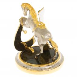 Сувенир "Подкова на счастье" нефрит Златоуст