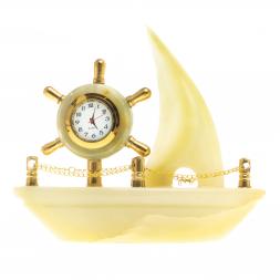 Часы «Яхта» из камня оникс (5)