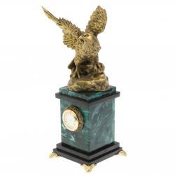 Часы "Орел" змеевик шабры