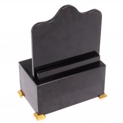 Ларец "Трюмо" на 2 ящика с зеркалом нефрит долерит