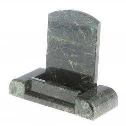 Письменный набор "Герб РФ" камень змеевик