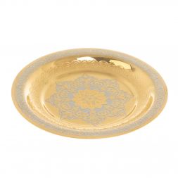 Водочный набор "На посошок" рюмка с тарелкой 40 мл Златоуст