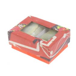 Набор стопок 2 шт "Тюльпан" из оникса 3,7х3,7х3,5 см в коробке (1,5х2)