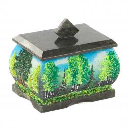 Шкатулка рисунок Лето 10х7,5х9 см