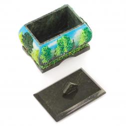 Шкатулка рисунок Лето 10х7,5х9 см