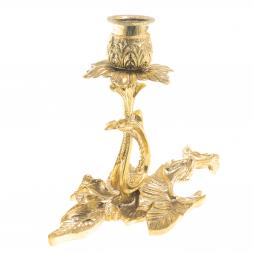 Бронзовый подсвечник "Лоза"