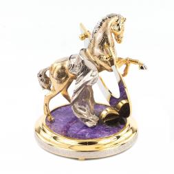 Сувенир "Подкова на счастье" чароит