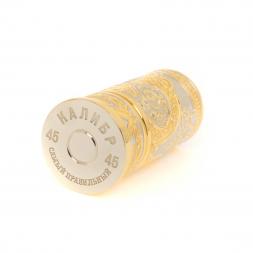 Стопка гильза "Волк" 40 мл Златоуст