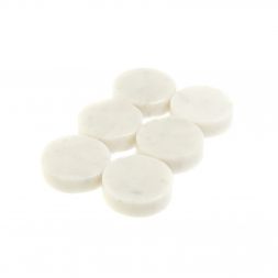 Камни для виски "Фишки" из белого мрамора 6 штук