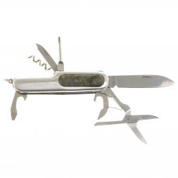 Нож мультитул складной 7 в 1 с камнем лабрадор