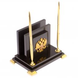 Набор для офисного стола "Визир" с гербом России