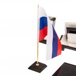 Офисный канцелярский набор "Бюрократ" из белого мрамора