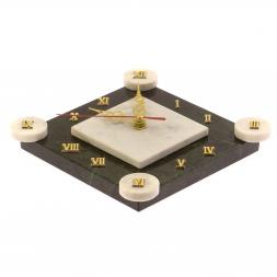 Часы настенные "Элегант" камень мрамор