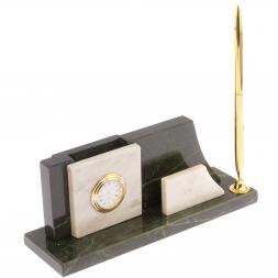 Настольный мини-набор из мрамора "Силуэт"