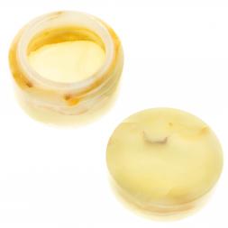 Шкатулка "Пудреница" из оникса 6х6х4,5 см (2,5)