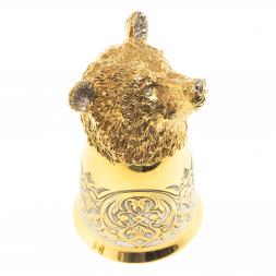 Стопка перевертыш "Медведь" 60 мл Златоуст