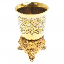 Стопка перевертыш "Медведь" 60 мл Златоуст