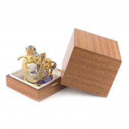 Сувенир "Подкова на удачу" чароит