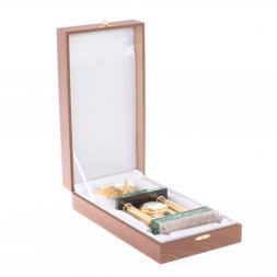 Часы из малахита "Горный орел" Златоуст