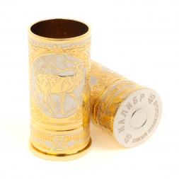 Набор из двух стопок "Олень" 40 мл Златоуст