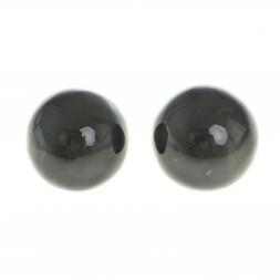 Шары массажные 3,1-3,5 см из черного обсидиана пара