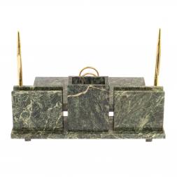 Письменный прибор "Офисный" с подставкой под перекидной календарь