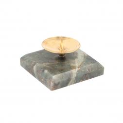 Подсвечник из офиокальцита